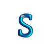 Letras Para Personalização Azul (HA180A) - S