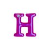 Letras Para Personalização Rosa (HA180R) - H