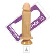 Prótese 17x14cm Com Ventosa Mydick (PV004-SF06) - Bege