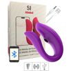 Vibrador Para Casal Com Pulsação Abdul SI (7477) - Roxo