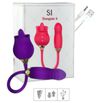 Estimulador Recarregável Formato de Rosa Tongue 2 SI (7848) - Roxo