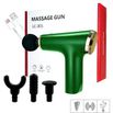 Vibrador Recarregável Massage Gun SI (7930) - Verde