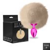 Plug Metálico PomPom Claro Hard (HA115) - Rosa