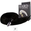 Plug de Metal Onix Com Cauda Hard (HA116P) - Preto