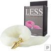 Plug de Plástico P Less Dourado Com Cauda -(HA168D) - Branco