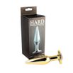Plug de Metal Slim Com Pedras Variadas (HA172) - Dourado