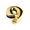 Número Para Personalização Dourado (HA180ND). - 9
