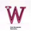 *Letras Para Personalização Rosa (HA180R) - W