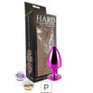 Plug de Metal P Personalittè Com Duas Pedras - (HA185) - Rosa