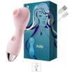 *Vibrador Com Pulsação Polly (KT005-6653) - Rosa Bebê