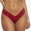 *Calcinha Asa Delta de Renda (LS5019) - Vermelho