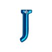 Letras Para Personalização de Plug Azul (HA180A) - J
