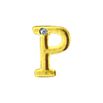Letras Para Personalização de Plug Dourada (HA180D) - P