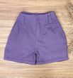 Short Sarja Cenoura Roxo