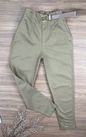 Calça Cenoura Caramelo Com Cinto