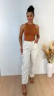 Calça Cargo Off White
