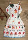 Vestido Curto Estampa Farm 
