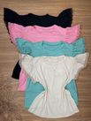 Blusa Manga Babado Guipir Bege