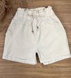 Short Sarja Cenoura Sininho Bege