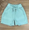Short Sarja Cenoura Sininho Verde Menta