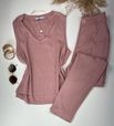 Conjunto Viscolinho com Elastano Rosé