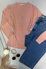 Cardigan Tricot Salmão