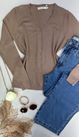Cardigan Tricot Bege