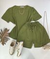 Conjunto Princess Verde Oliva 