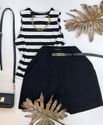 Short Alfaiataria Marrante Preto 