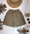 Short Boxer Linho Caqui 