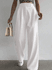 Calça Feminina Branca Pantalona 