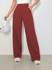 REF: 3271 - Calça Feminina Cintura Alta Vinho