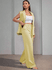 Colete Feminino, Conjunto Feminino, Colete Terno, Casual, Alfaiataria, Amarelo