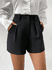 Short Cintura Alta Preto 