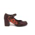 Sapato Manuela - Chocolate com Laranja