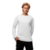 Camiseta Térmica Masculina Segunda Pele UV Manga Longa Branca
