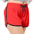 Short Tactel Feminino Coral Fluor