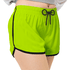 Short Tactel Feminino Verde Fluor