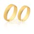 Alianças De Noivado e Casamento Em Ouro Amarelo 10k 