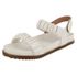 Papete Havaí Franzido Velcro OffWhite
