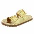 Papete Tóquio Maxi Fivela Brilho Dourado