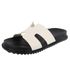 Papete Maresias Slide Bicolor Casual OffWhite