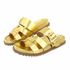Papete Capri Ajuste Enfeite Dourado