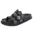 Papete Noronha Slide Casual Tachas Preto