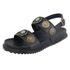 Papete LA Rasteira Boho Enfeite Metal Preto