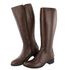Bota Montaria Canela Cano Longo Couro Chocolate