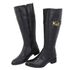 Bota Montaria Gramado Cano Alto Enfeite Bridão Preto
