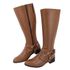 Bota Montaria Kansas Cabresto Fivela Conhaque