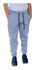 Calça Moletom Juvenil Jogger C/ Elástico Feminina Masculina Cinza