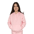 Blusa de Moletom Juvenil Canguru com Capuz Rosa